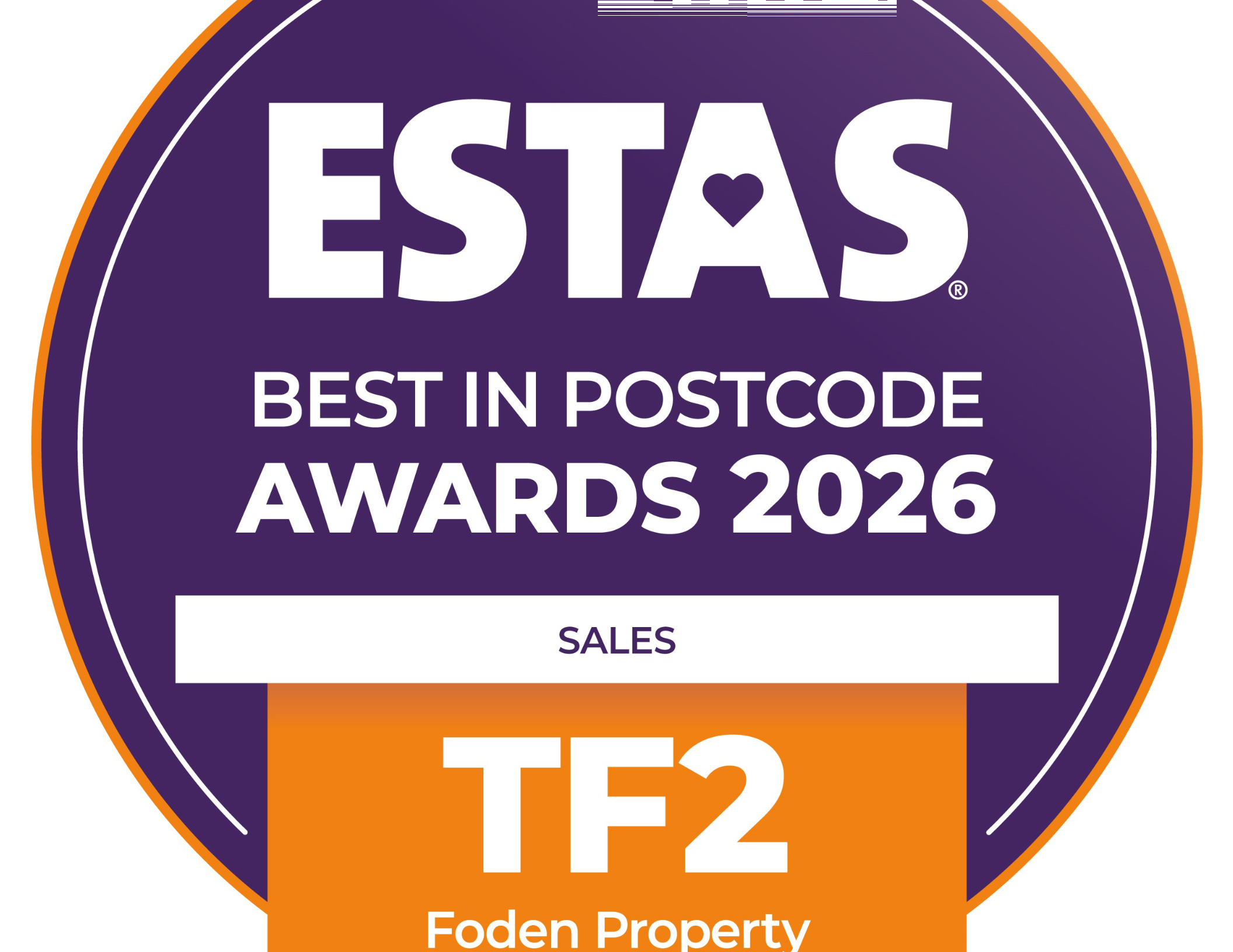 GetAgent Top Performing Estate Agent in TF2 - Foden Property