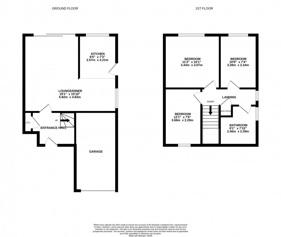 Floorplan for Norbroom Drive, Newport