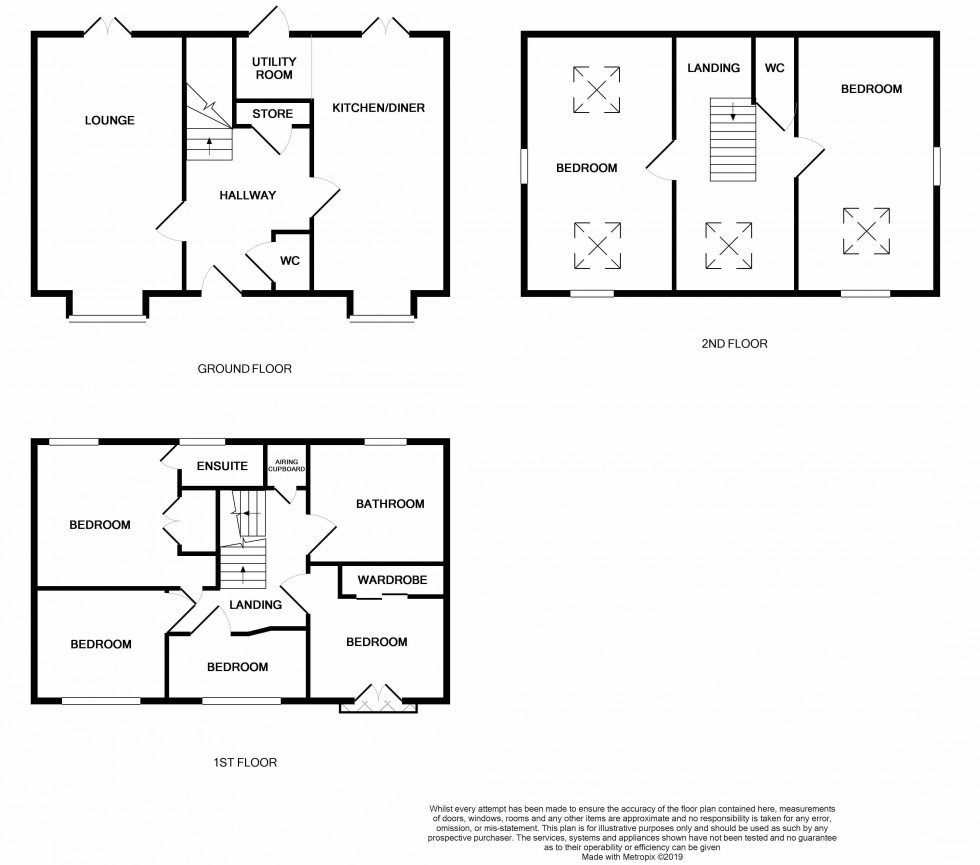 Floorplan for Higgs Row, TF3 5GD