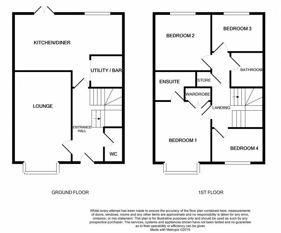 Floorplan for Peregrine Drive, TF4 2SJ