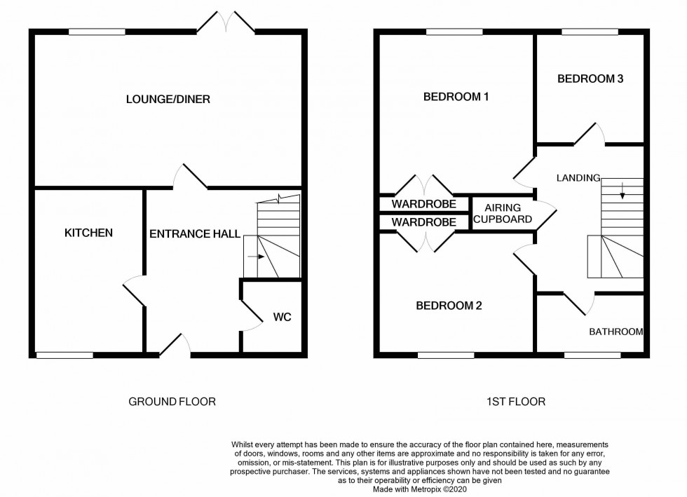 Floorplan for Higgs Row, Lawley