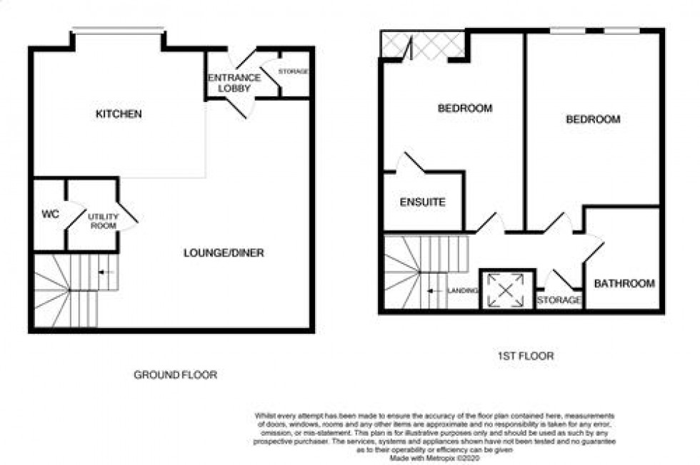 Floorplan for Horsehay Court, Horsehay