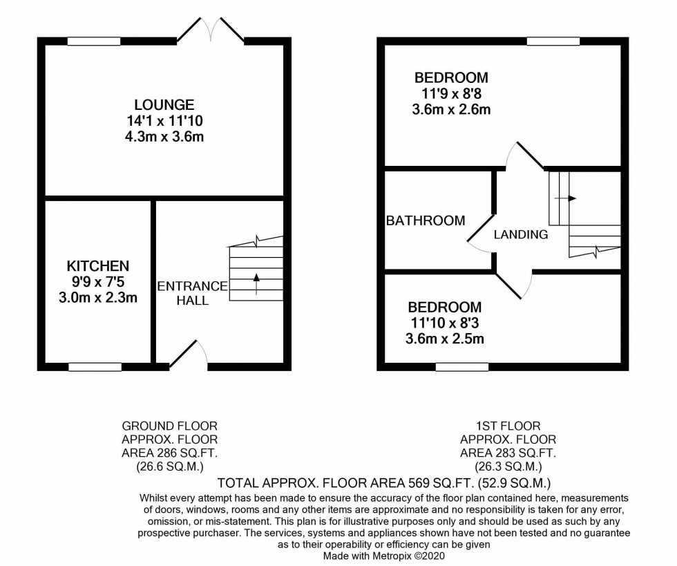 Floorplan for Ivy House Paddocks, Ketley