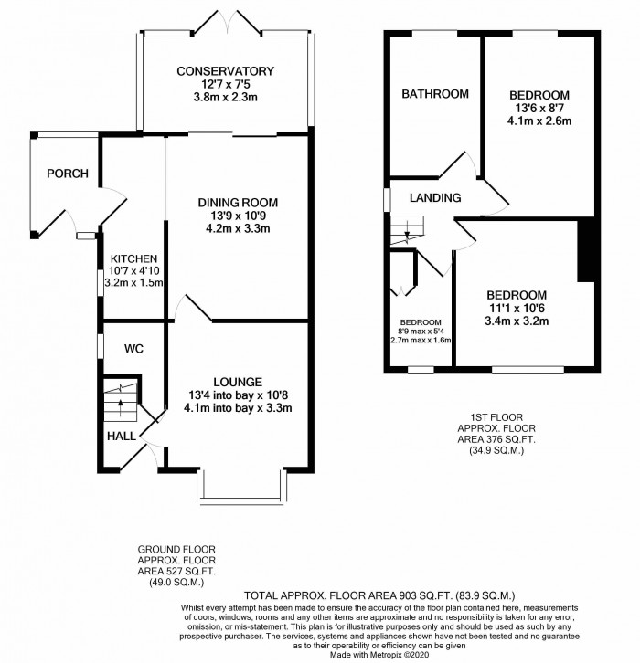 Floorplan for Broadway, Ketley