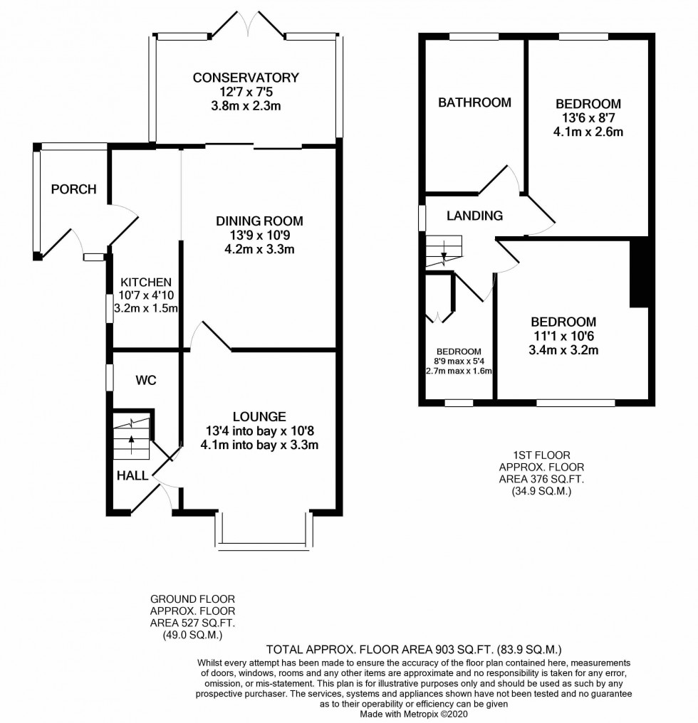 Floorplan for Broadway, Ketley