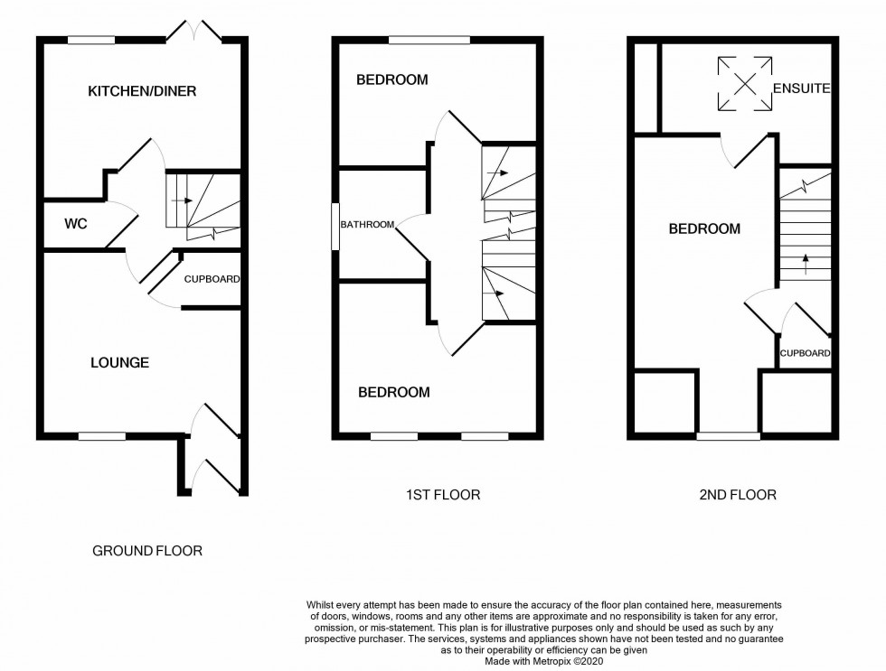 Floorplan for Sandhole Crescent, Lawley