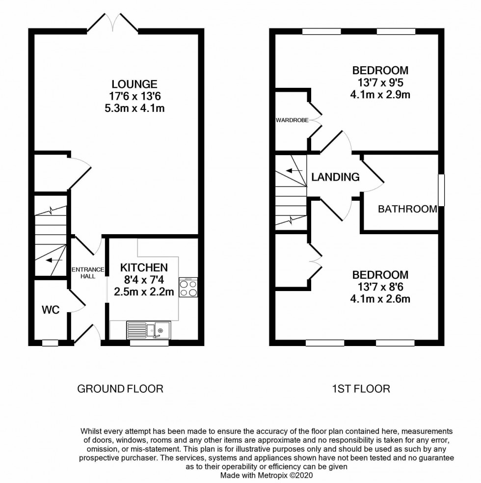 Floorplan for Farriers Green, Lawley Village