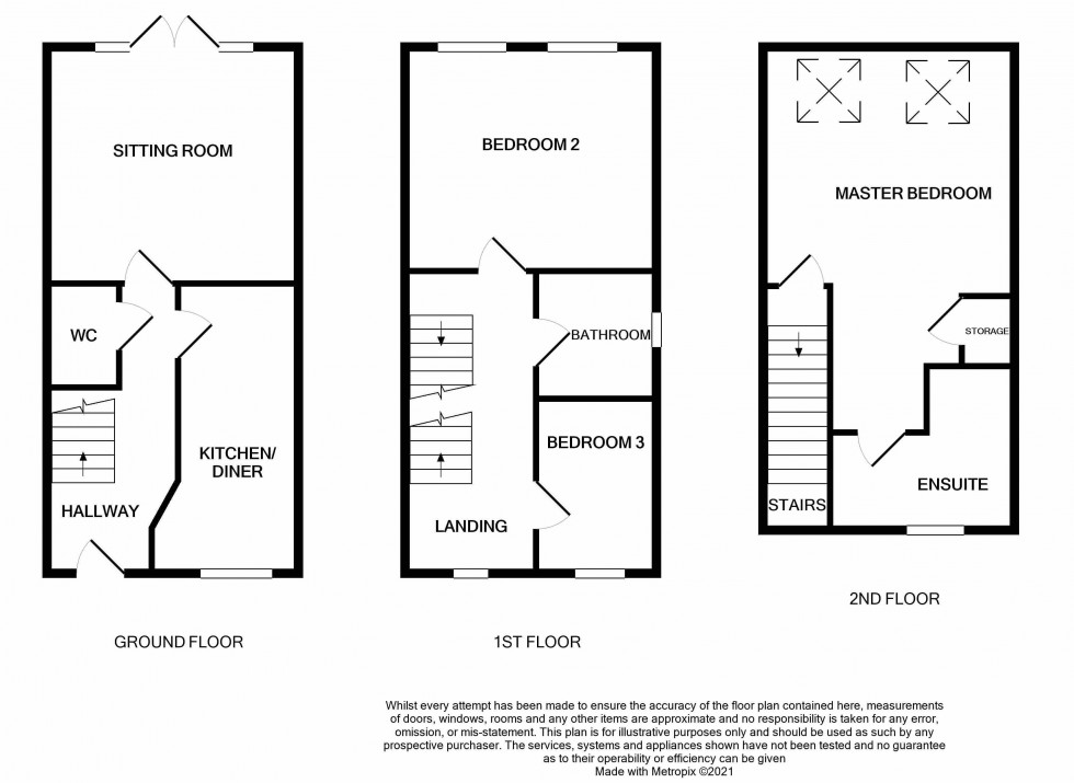 Floorplan for Village Drive, Lawley