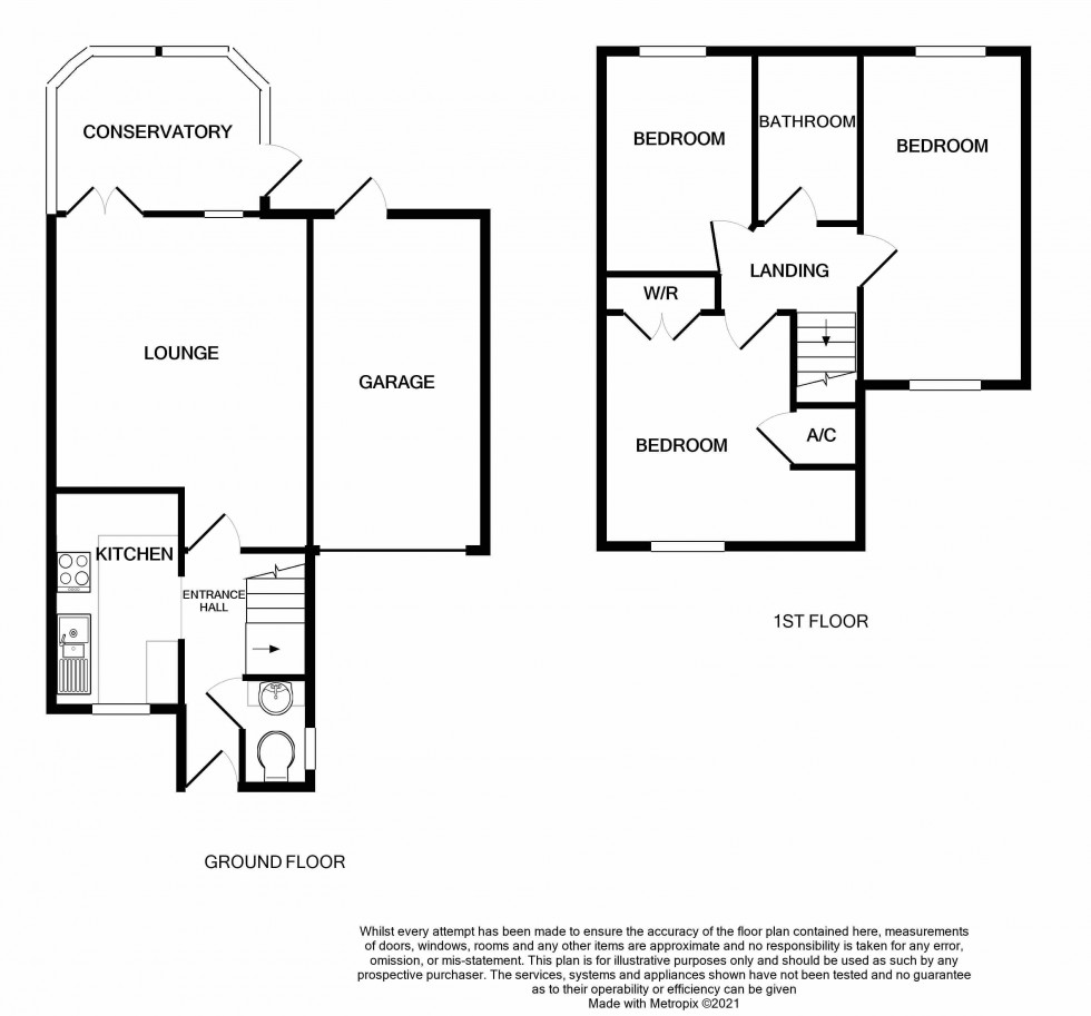 Floorplan for Kew Gardens, Priorslee