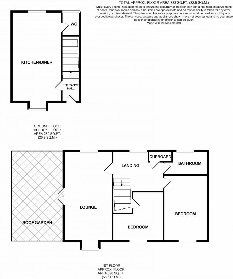 Floorplan for Bray Lane, TF3 5HH