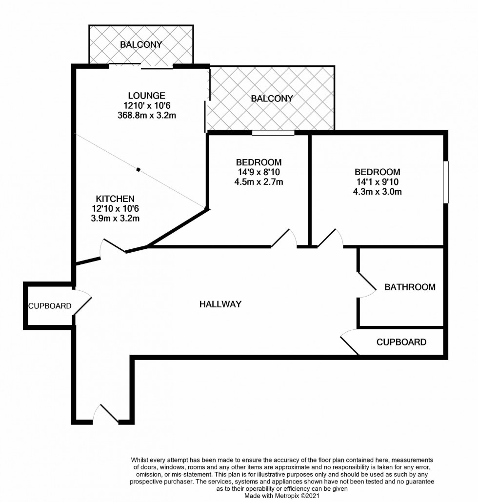 Floorplan for Poyner Court