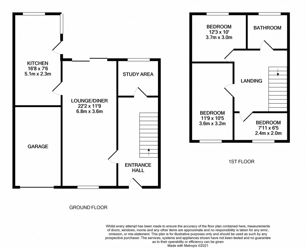 Floorplan for Sunbury Drive, Trench