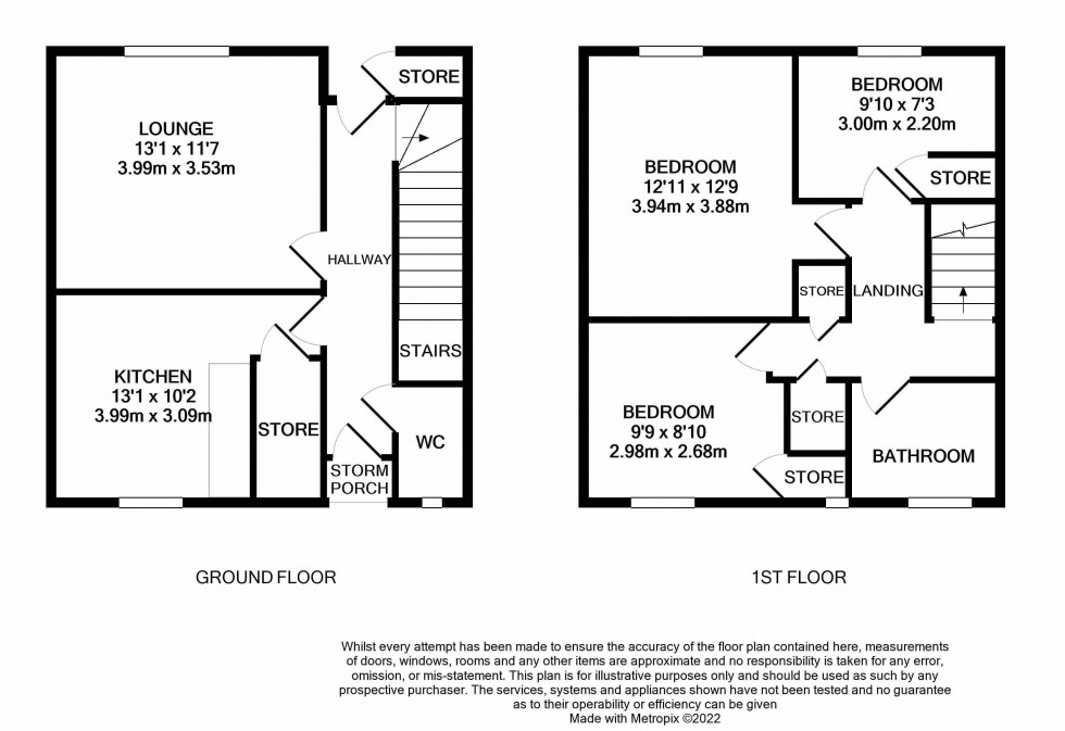 Floorplan for Blakemore, Brookside