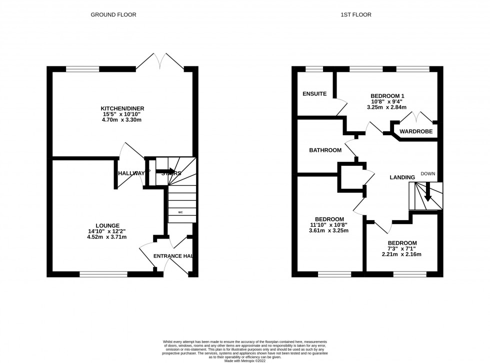 Floorplan for Newdale Halt, Lawley 