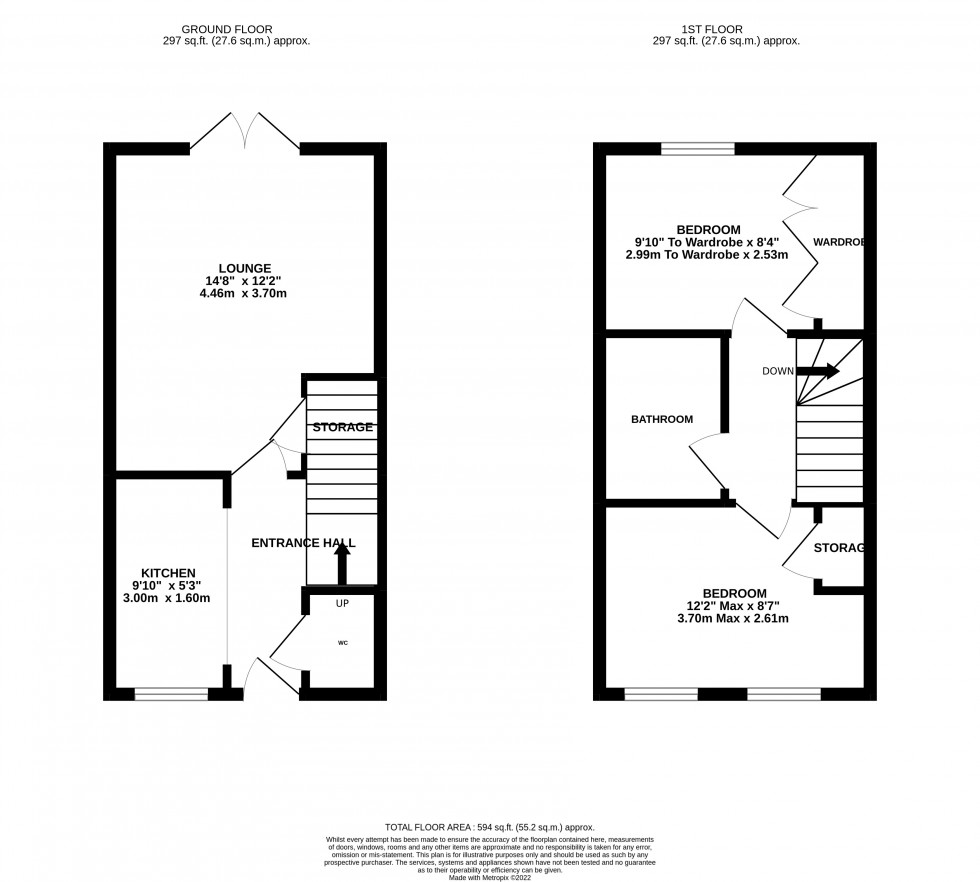 Floorplan for Higgs Row, Lawley