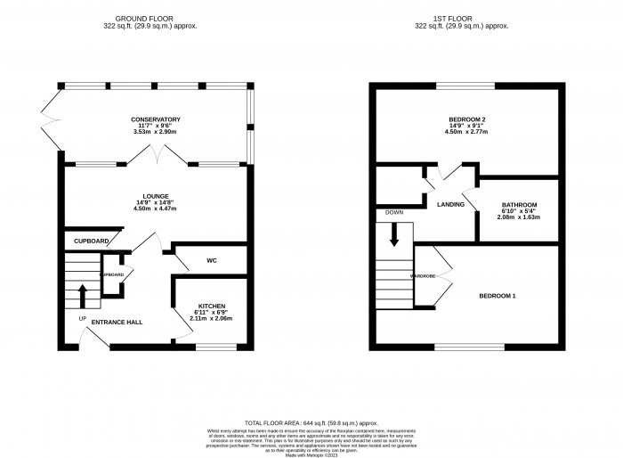 Floorplan for Lumley House, Pool Hill Road, Dawley