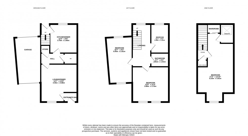 Floorplan for Village Drive, Lawley