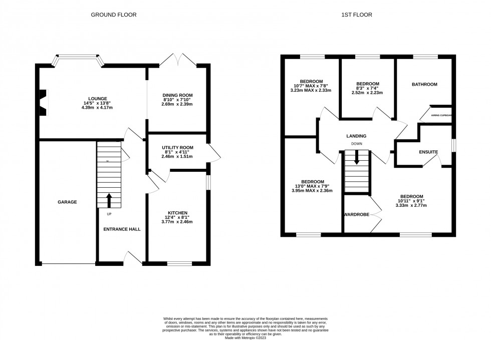 Floorplan for Darrall Road, Lawley