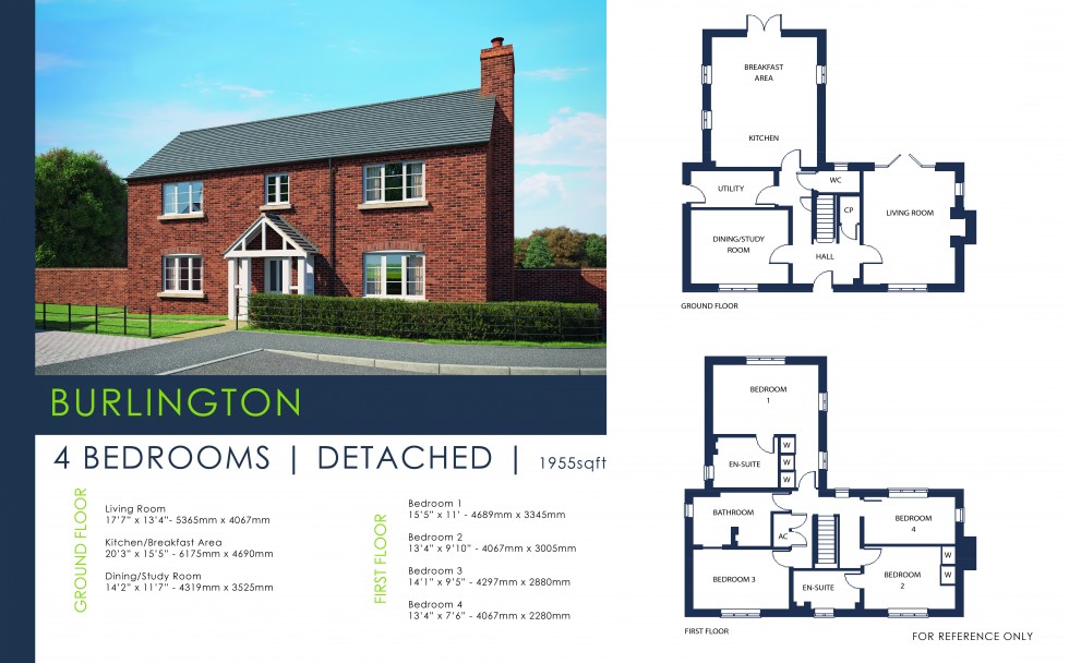 Floorplan for Oaktree House, Woodhouse Farm, Priorslee