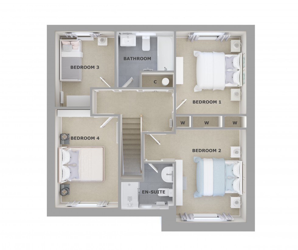 Floorplan for PLOT 31 Crudgington Fields