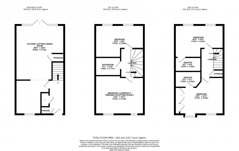 Floorplan for The Foxholes, Lawley