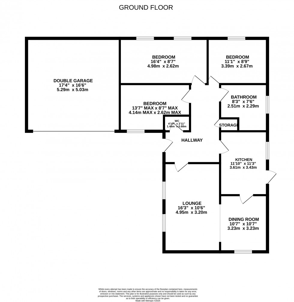 Floorplan for St Margarets Drive, Wellington