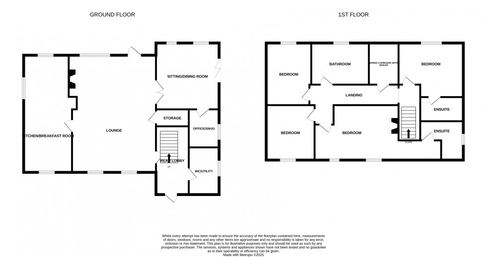 Floorplan for Glen Cottage, Priorslee