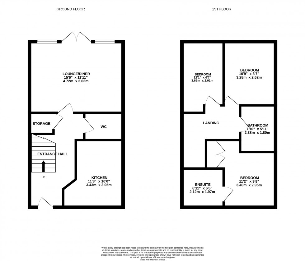 Floorplan for 10 Linnel Grove, Lawley