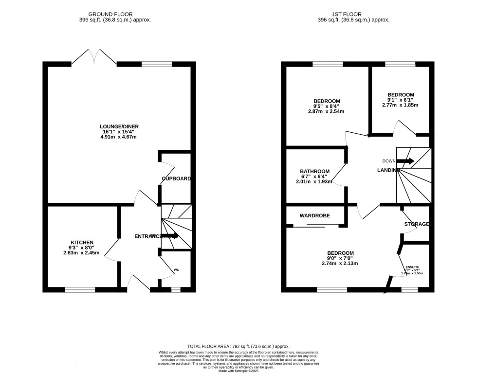 Floorplan for Stocking Park Road, Lightmoor