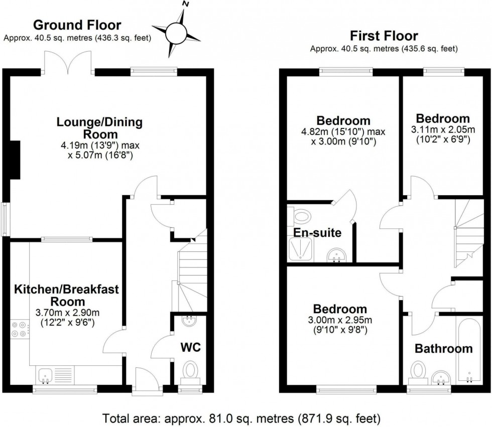 Floorplan for Proctor Avenue, Lawley