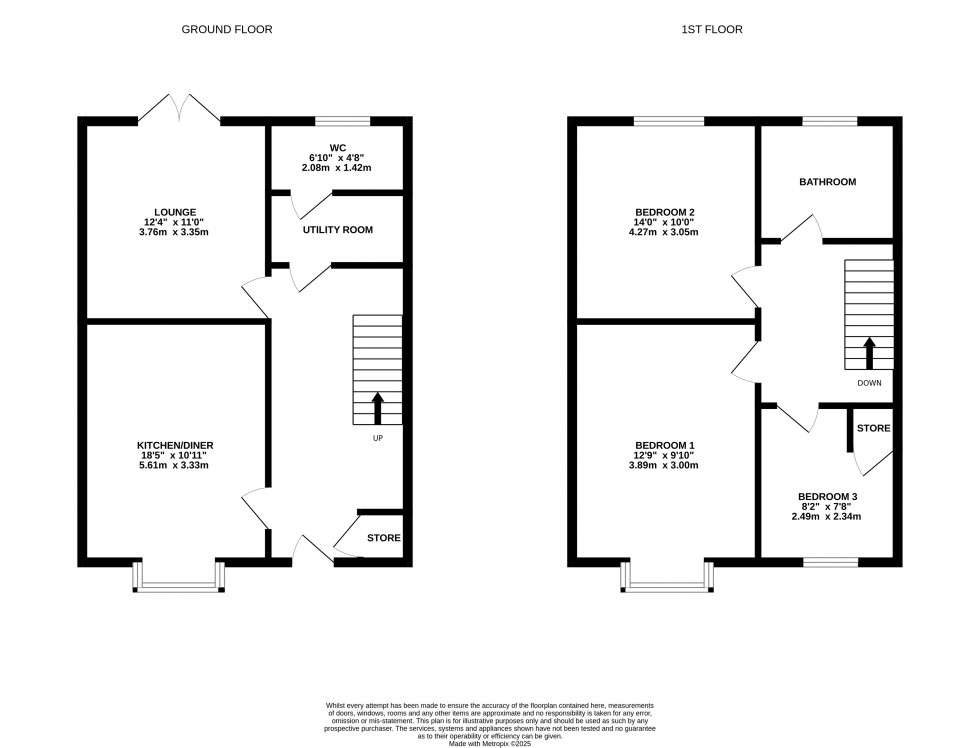 Floorplan for Gorsey Meadow, Lightmoor