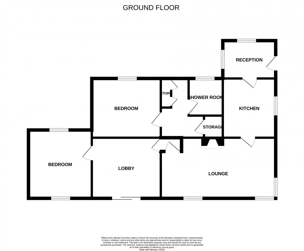 Floorplan for New Street, St Georges