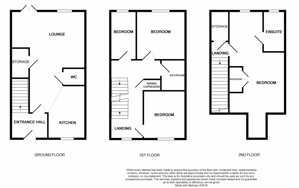 Floorplan for Birchfield Way, Lawley