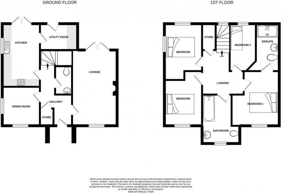 Floorplan for Ellens Bank, Lightmoor
