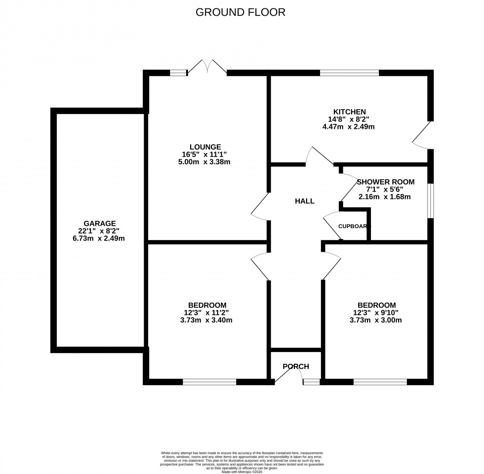 Floorplan for Marlow Drive, Trench 