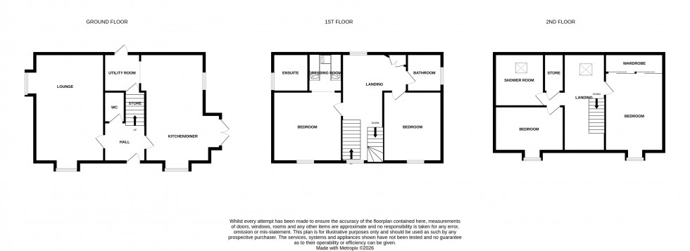 Floorplan for Bemrose Avenue, Lawley