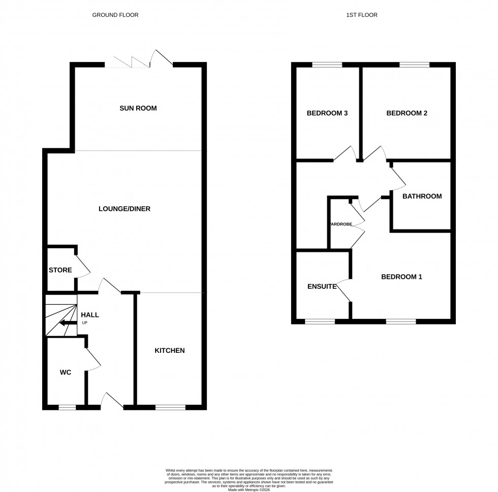 Floorplan for Hodgson Road, Shifnal
