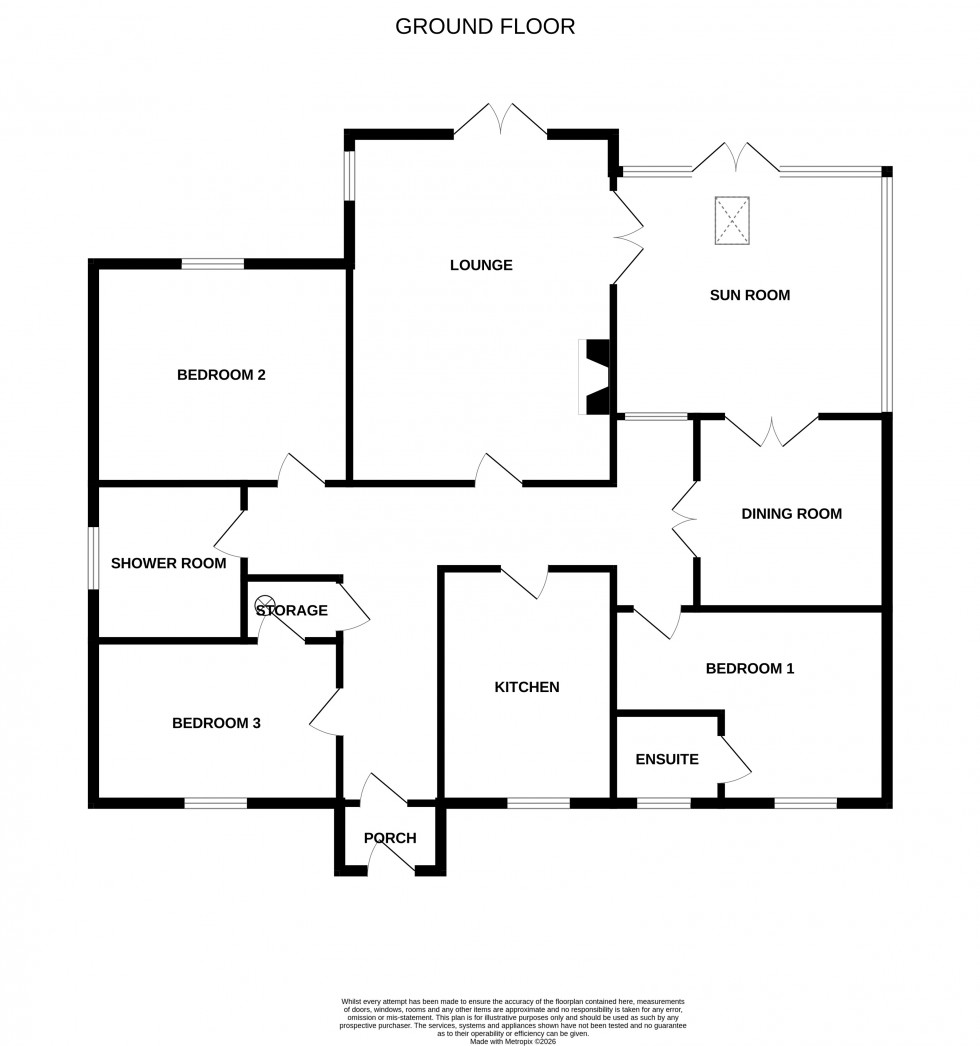 Floorplan for Lambeth Drive, Stirchley