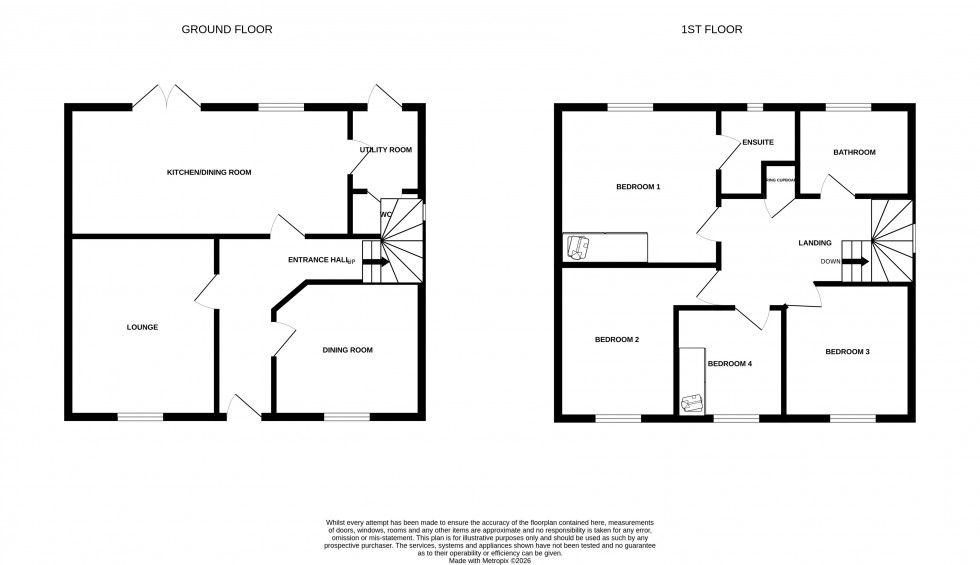 Floorplan for Churm Lane, Telford
