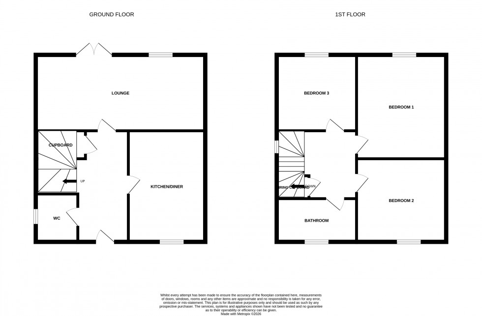 Floorplan for Sycamore House, Ash Lea Drive